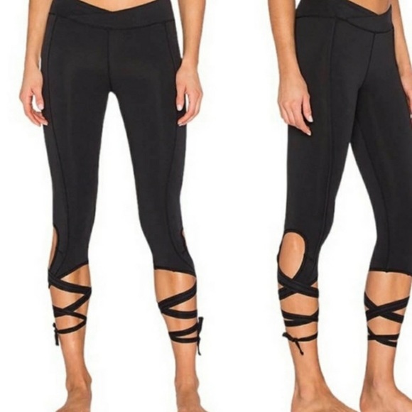 Free people movement tie side leggings - Picture 1 of 5